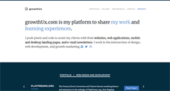 Desktop Screenshot of growthux.com